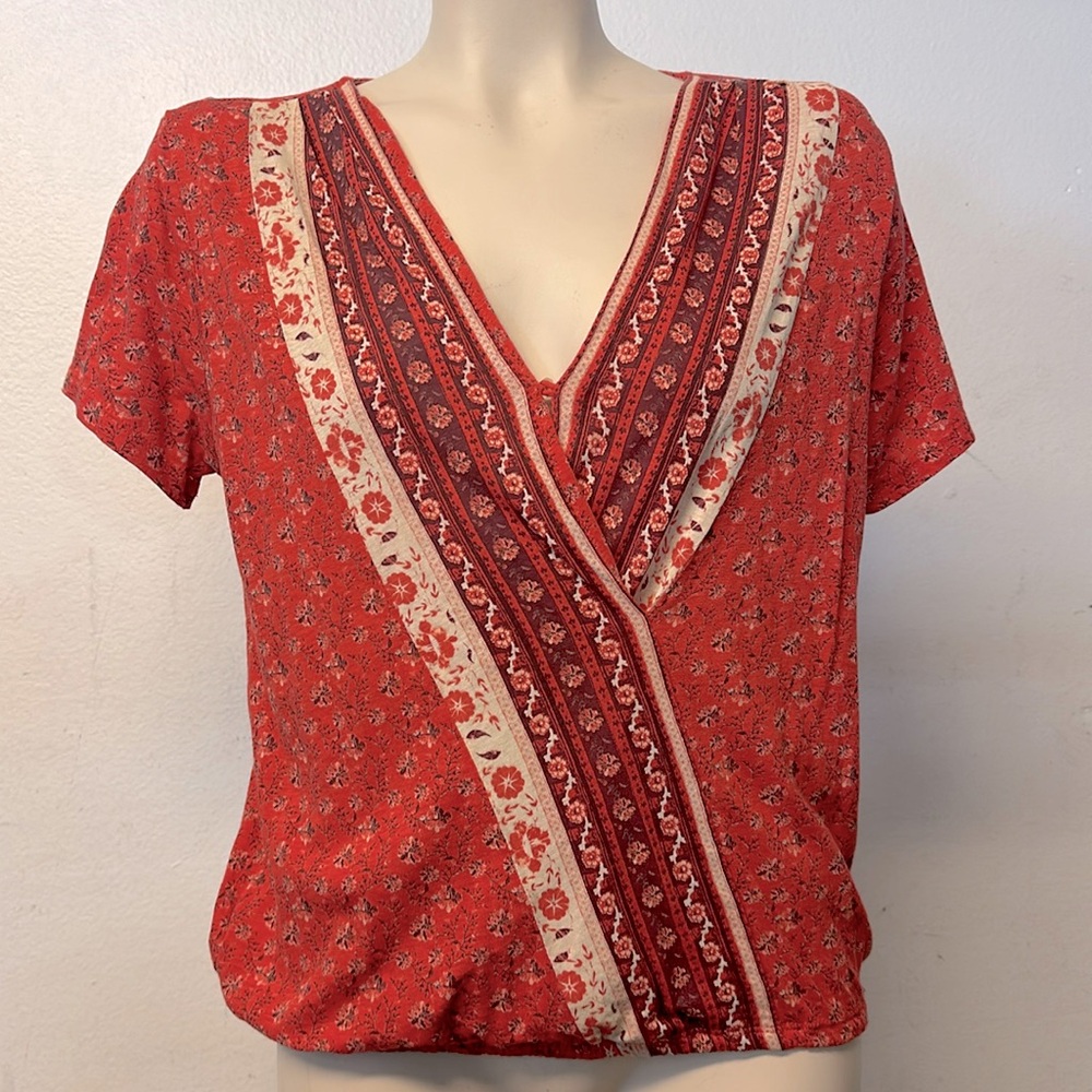 Lucky brand women’s top Medium boho NWT